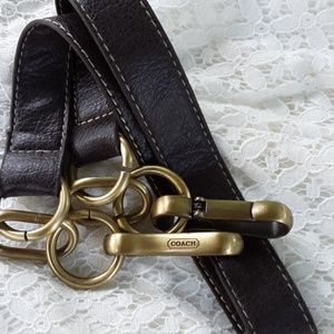 Coach Brown Strap with Clasps